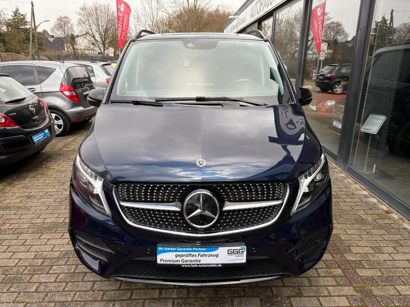 Mercedes-Benz V 300 d EDITION 4MATIC lang Mietkauf möglich Niebieski - 2