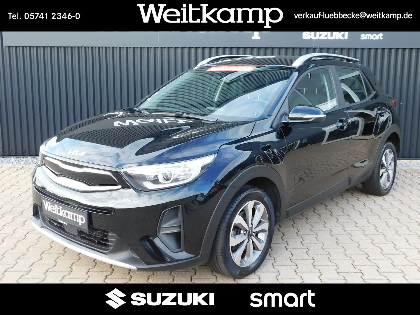Kia Stonic Stonic 1.0 T-GDI Vision Automatik Sitzhzg./HiFi BC Noir - 1