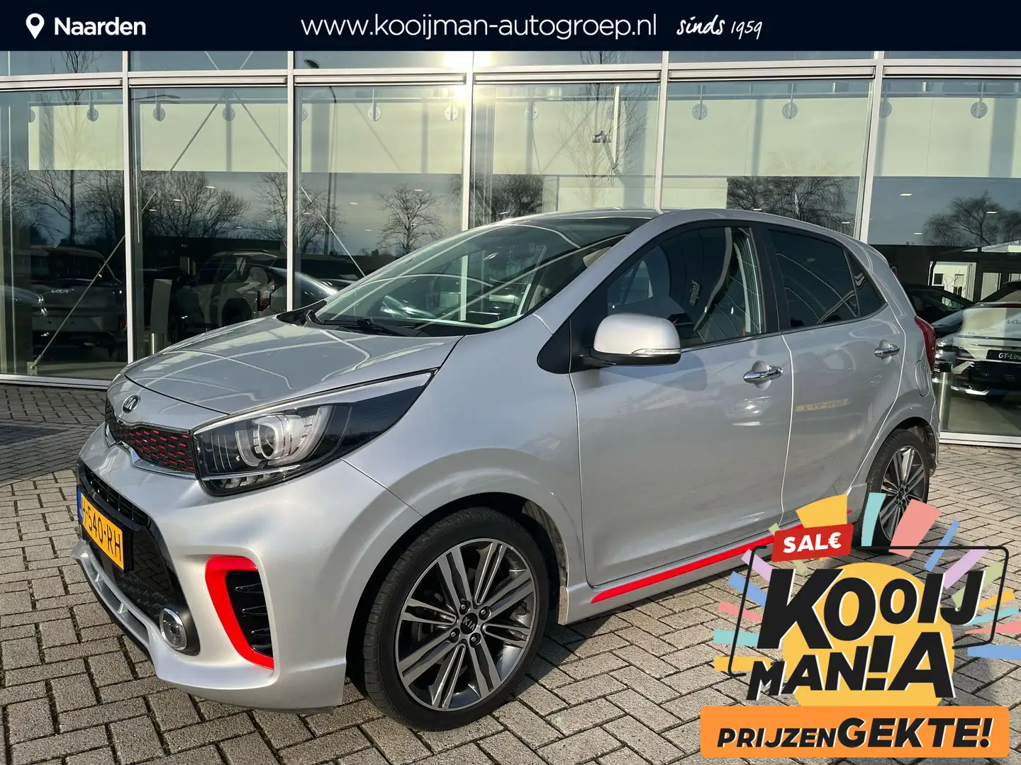 Kia Picanto 1.0 T-GDI GT-Line Grijs - 1