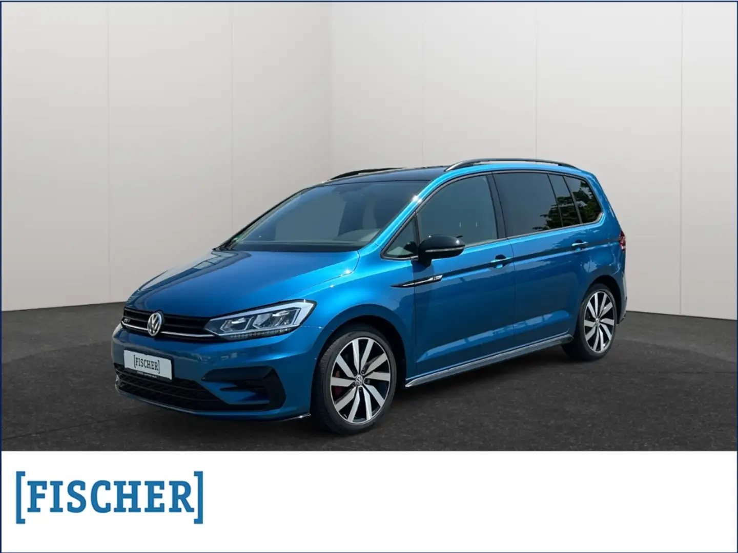 Volkswagen Touran 1.8TSI DSG Highline R-Line LED Navi ACC SHZ Blau - 1