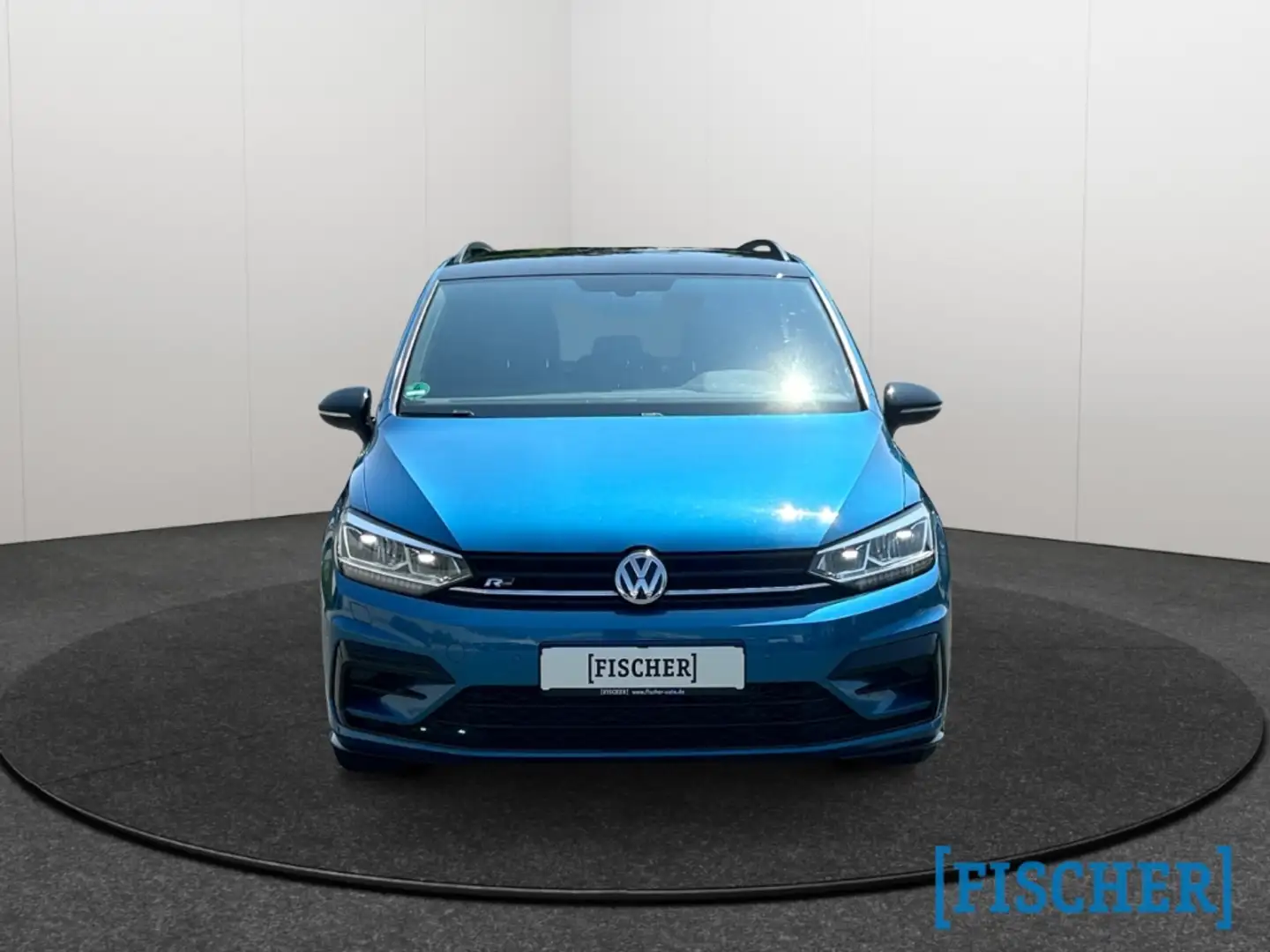 Volkswagen Touran 1.8TSI DSG Highline R-Line LED Navi ACC SHZ Blau - 2