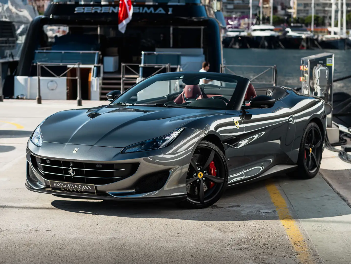 Ferrari Portofino 4.0 V8 600 ch Gris - 1