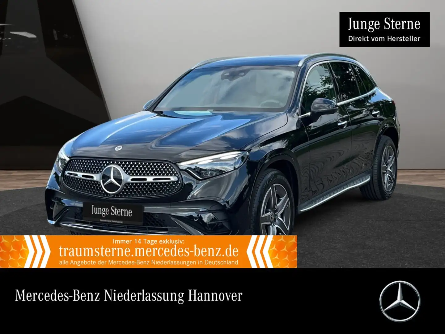 Mercedes-Benz GLC 300 de 4M AMG+PANO+360+BURMESTER+SITZKLIMA+9G Schwarz - 1