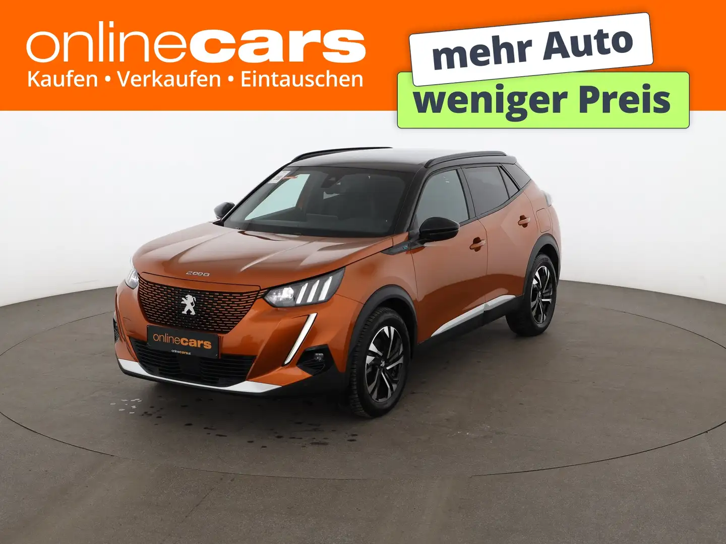 Peugeot e-2008 GT 50kWh Aut LED RADAR NAVI SITZHZG R-CAM Orange - 1