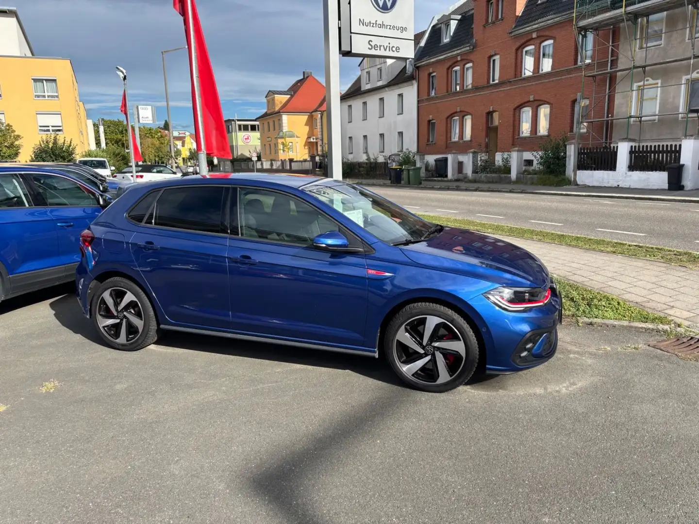 Volkswagen Polo VI GTI 2.0 DSG,LED-Matrix,ParkAssist,SideAs Blau - 1