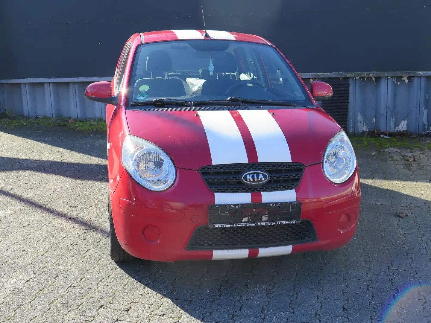 Kia Picanto 1.1 Vision Insp u.Tüv Neu 1.HND gepf. !! Rot - 1