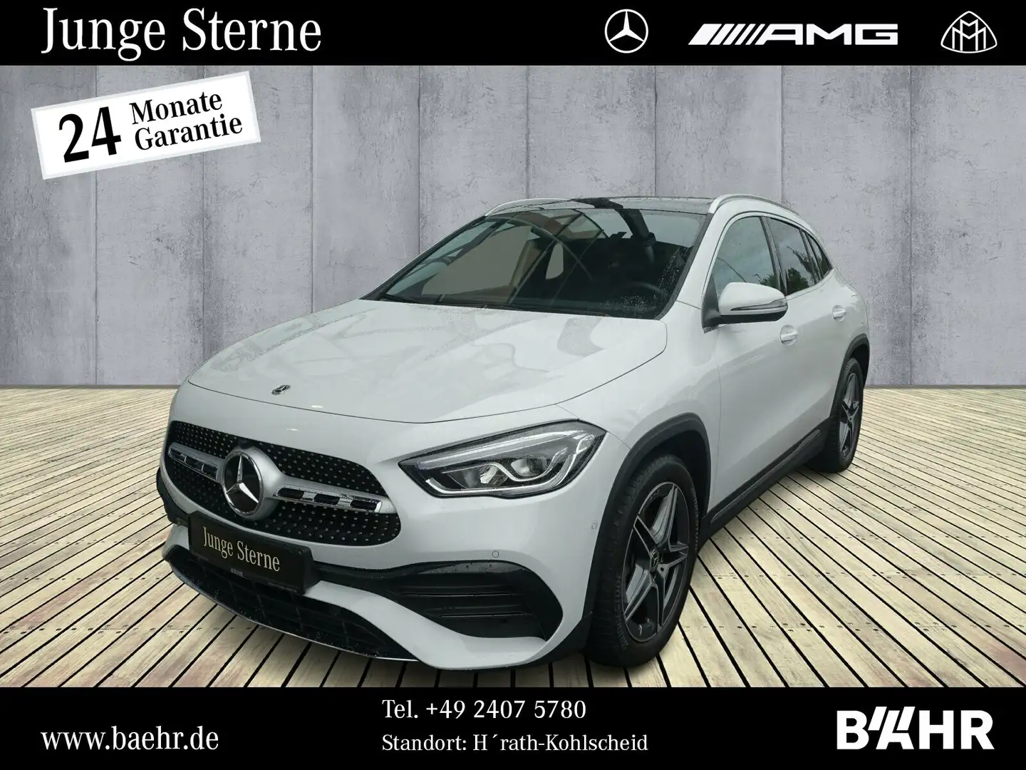 Mercedes-Benz GLA 250 GLA 250 4M AMG/MBUX-Navi/LED/Pano/RFK/SHZ/LMR19" Weiß - 1