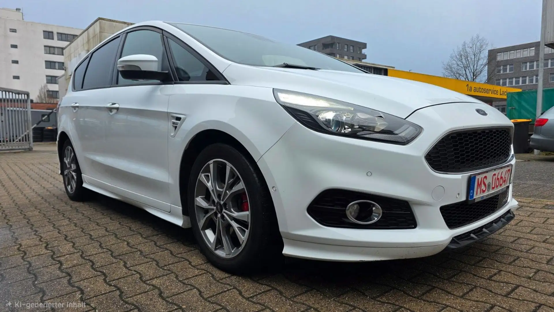 Ford S-Max 2.0 TDCi EcoBlue ST-Line Blanc - 2