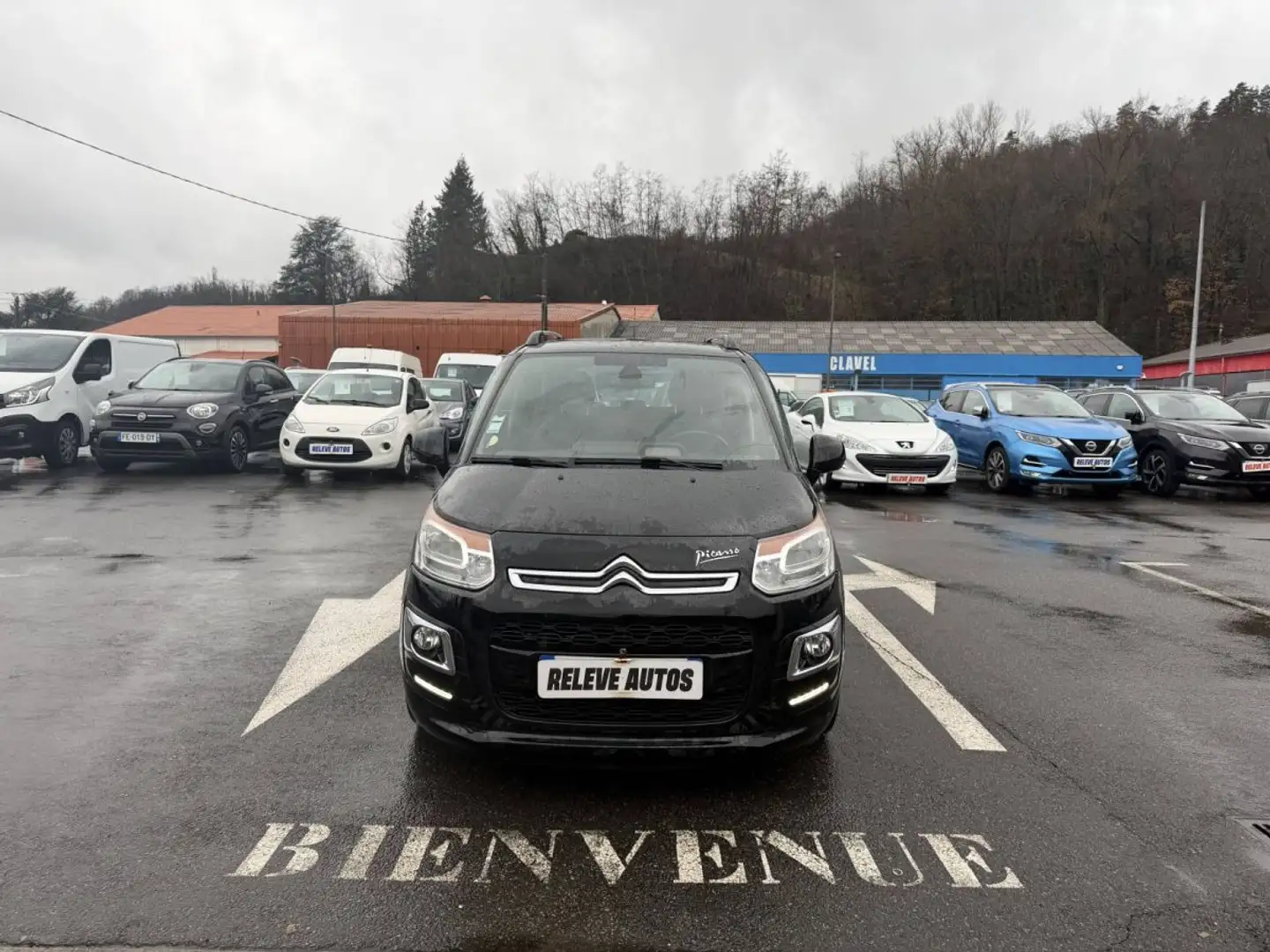 Citroen C3 Citroën Picasso 1.6 HDi90 Exclusive Noir - 1