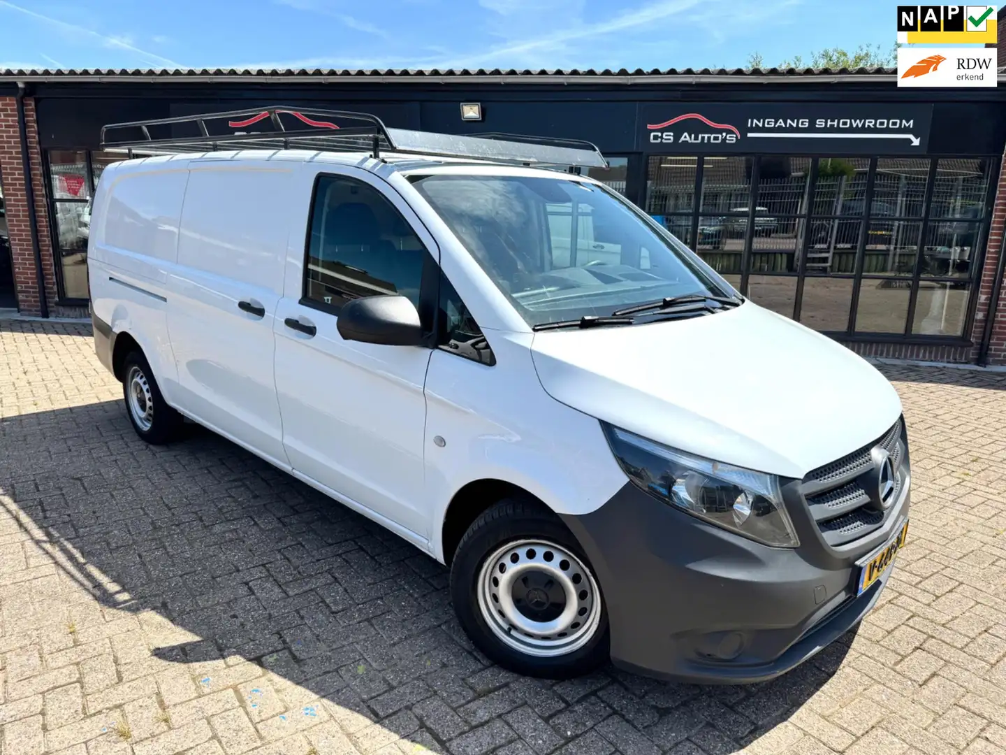 Mercedes-Benz Vito 111 CDI|2019|euro6|114pk|Extra Lang|airco Wit - 1