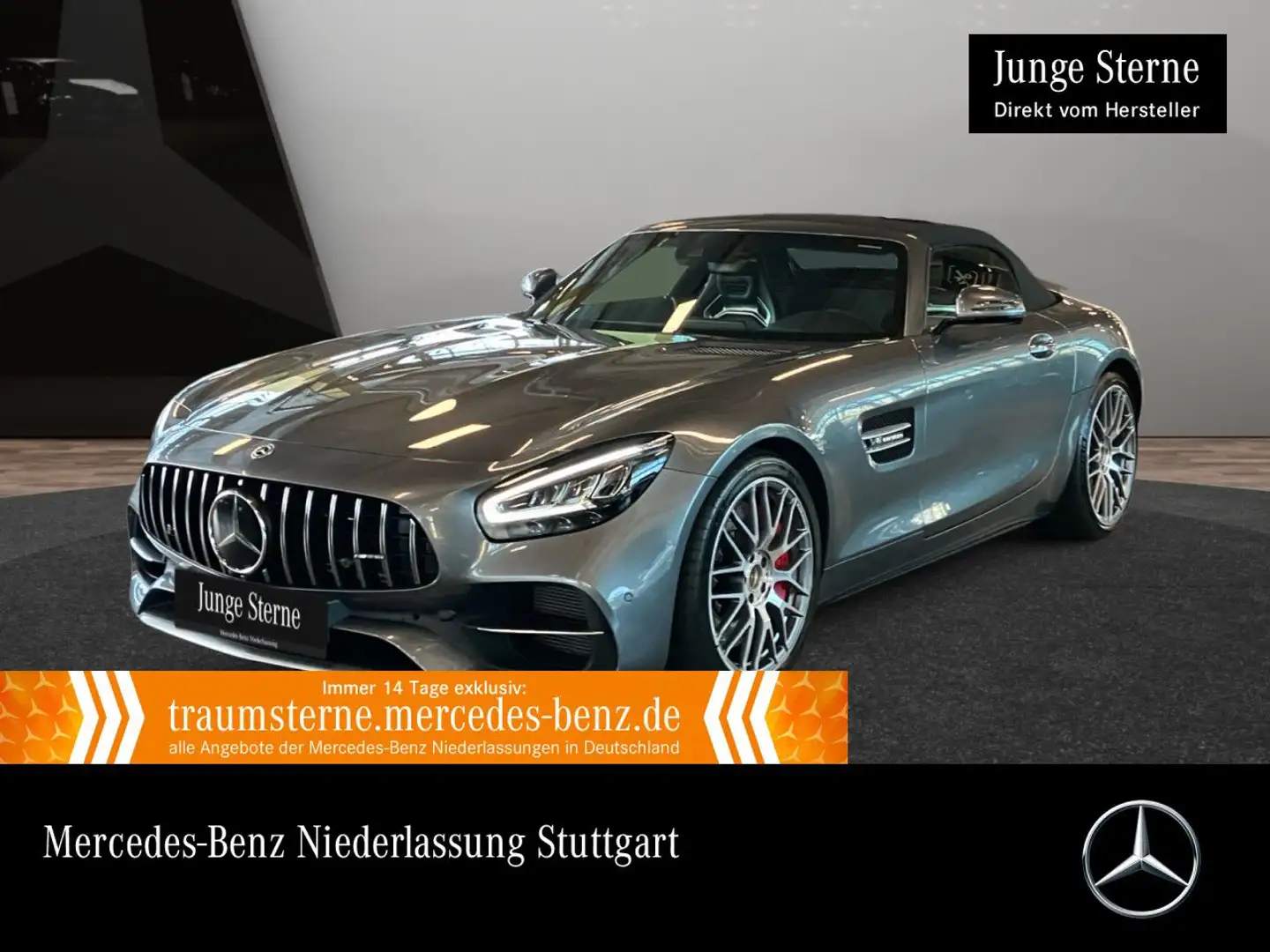 Mercedes-Benz AMG GT S Burmester 3D Perf-Sitze Perf-Abgas LED Grau - 1