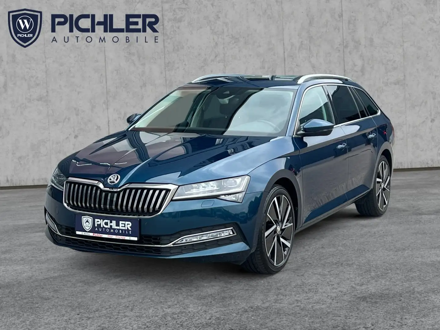 Skoda Superb Style TDI DSG Blau - 1