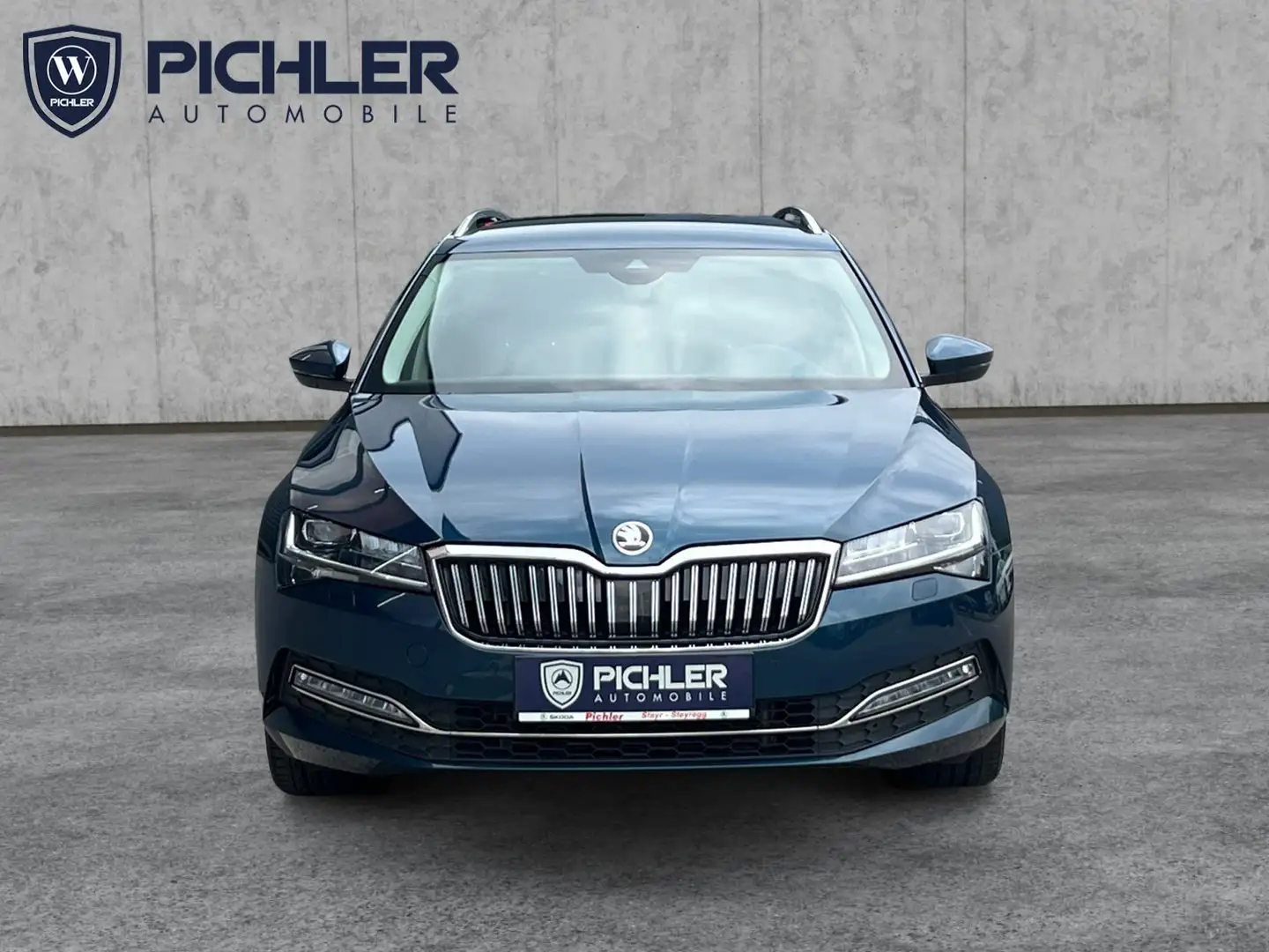 Skoda Superb Style TDI DSG Blau - 2