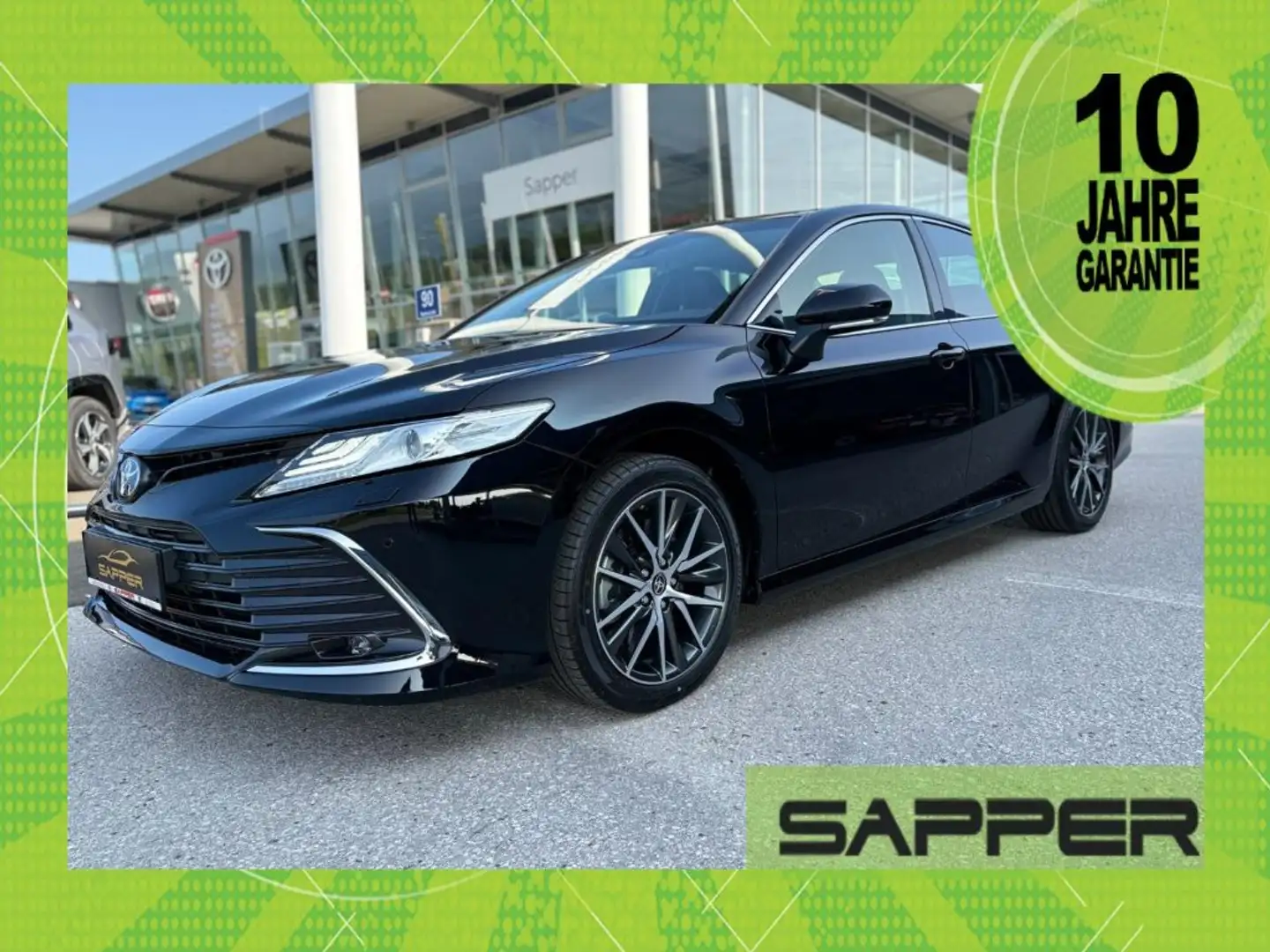 Toyota Camry 2,5 Hybrid Lounge Aut. Černá - 1
