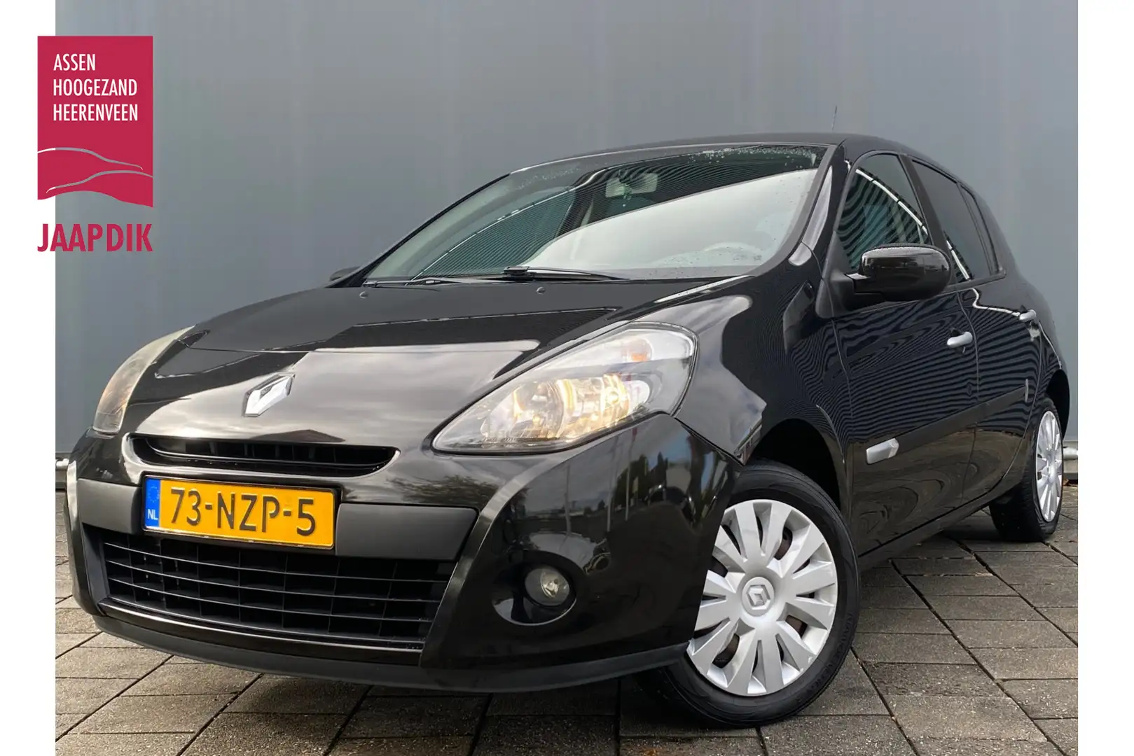 Renault Clio BWJ 2011 | 1.2 75PK Authentique | STUURBEKR | EL R Zwart - 1