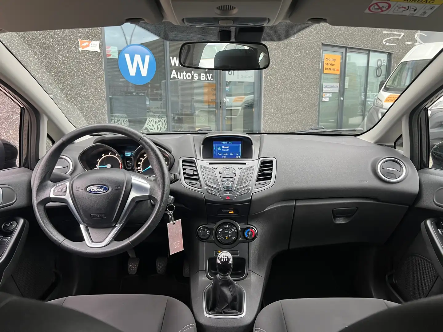 Ford Fiesta 1.0 Style|Airco|5Drs|Navigatie|Nap|Bluetooth Zwart - 2