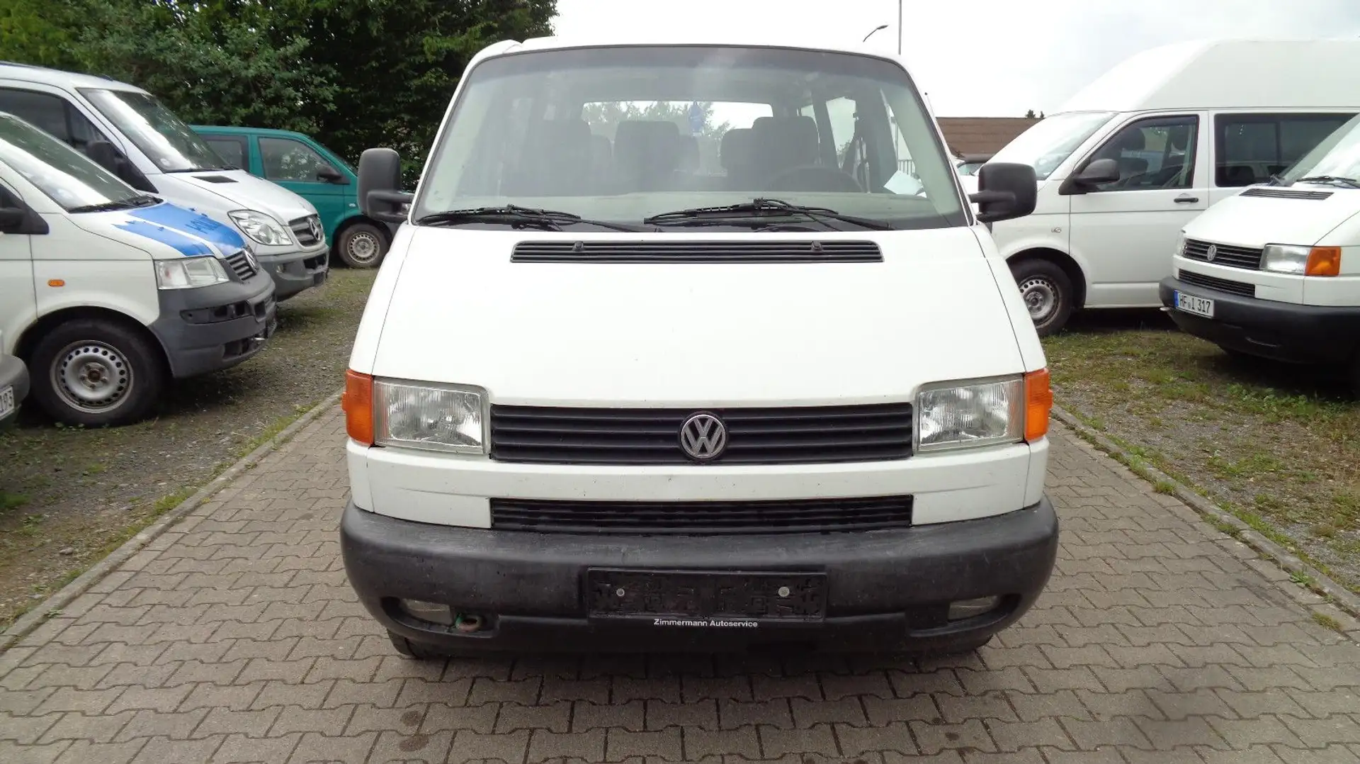 Volkswagen T4 Kombi 2,5 Benziner Syncro Wit - 2