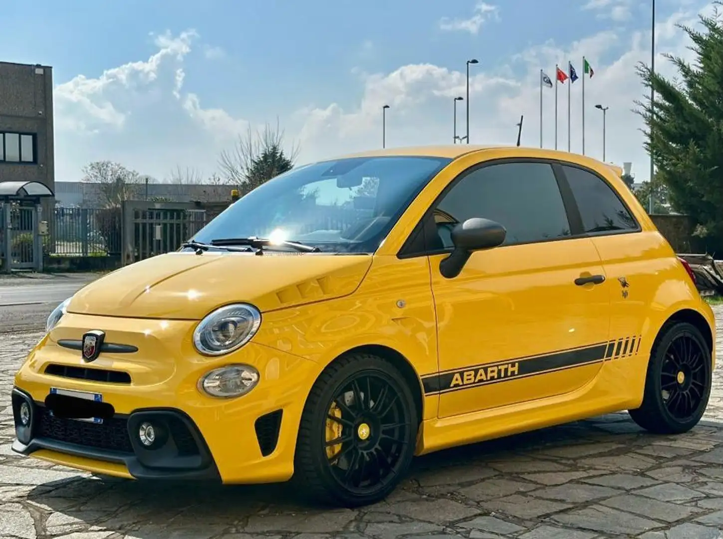 Abarth 595 Competizione Sárga - 2