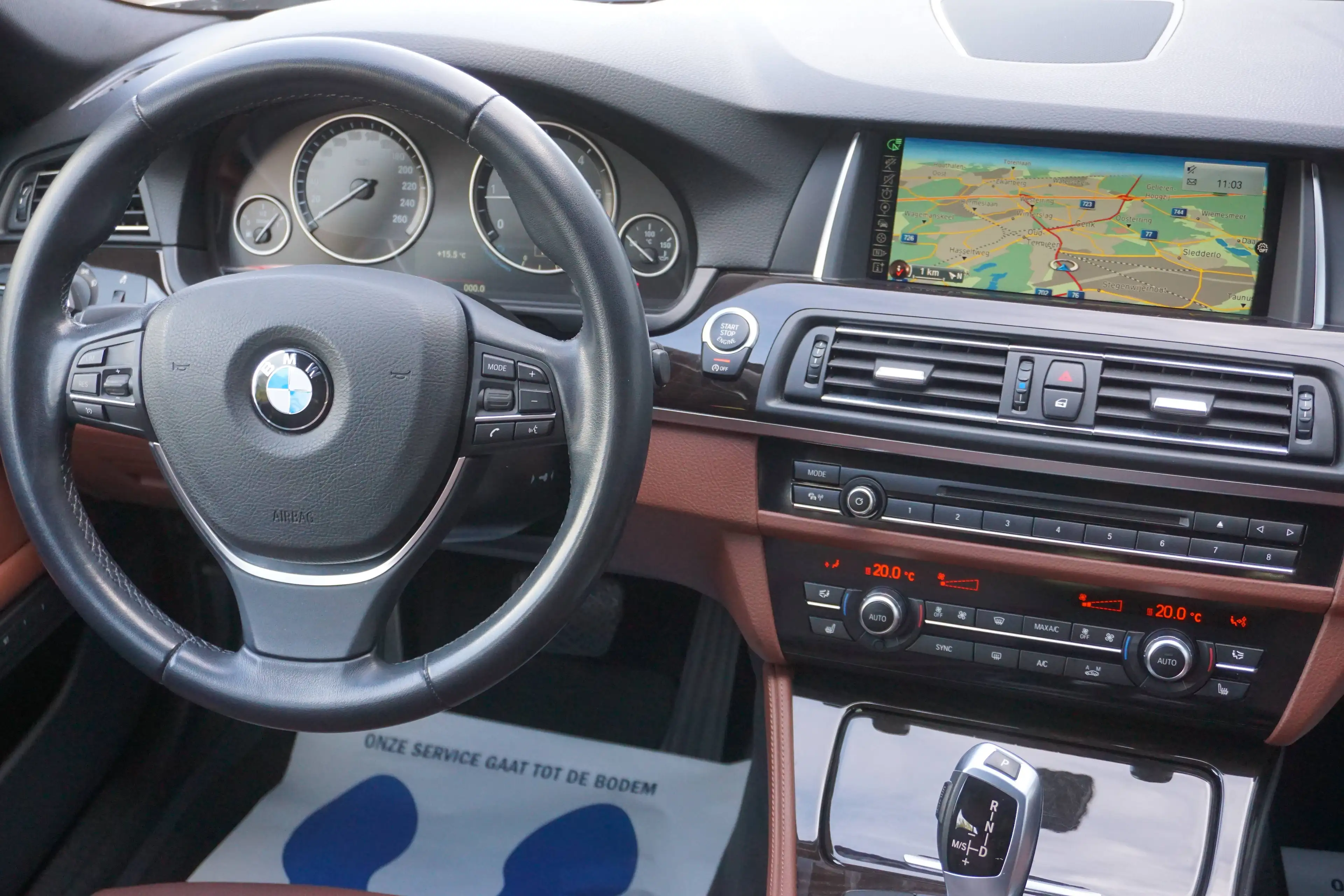 BMW 518 518 dA-Navi-Leder-Memory-Aut-CruiseC-ZetelV-Garantie — photo 9