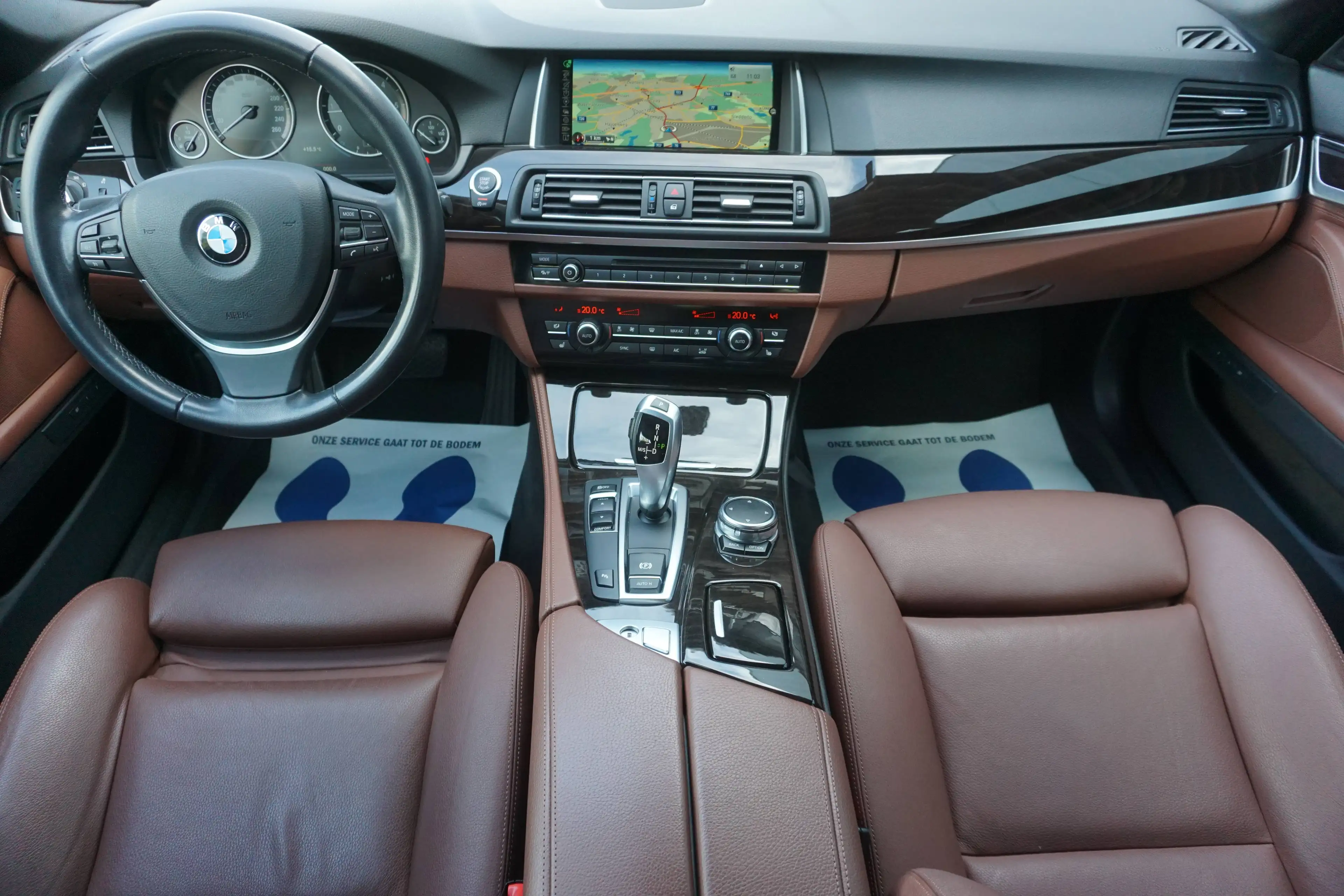BMW 518 518 dA-Navi-Leder-Memory-Aut-CruiseC-ZetelV-Garantie — photo 8