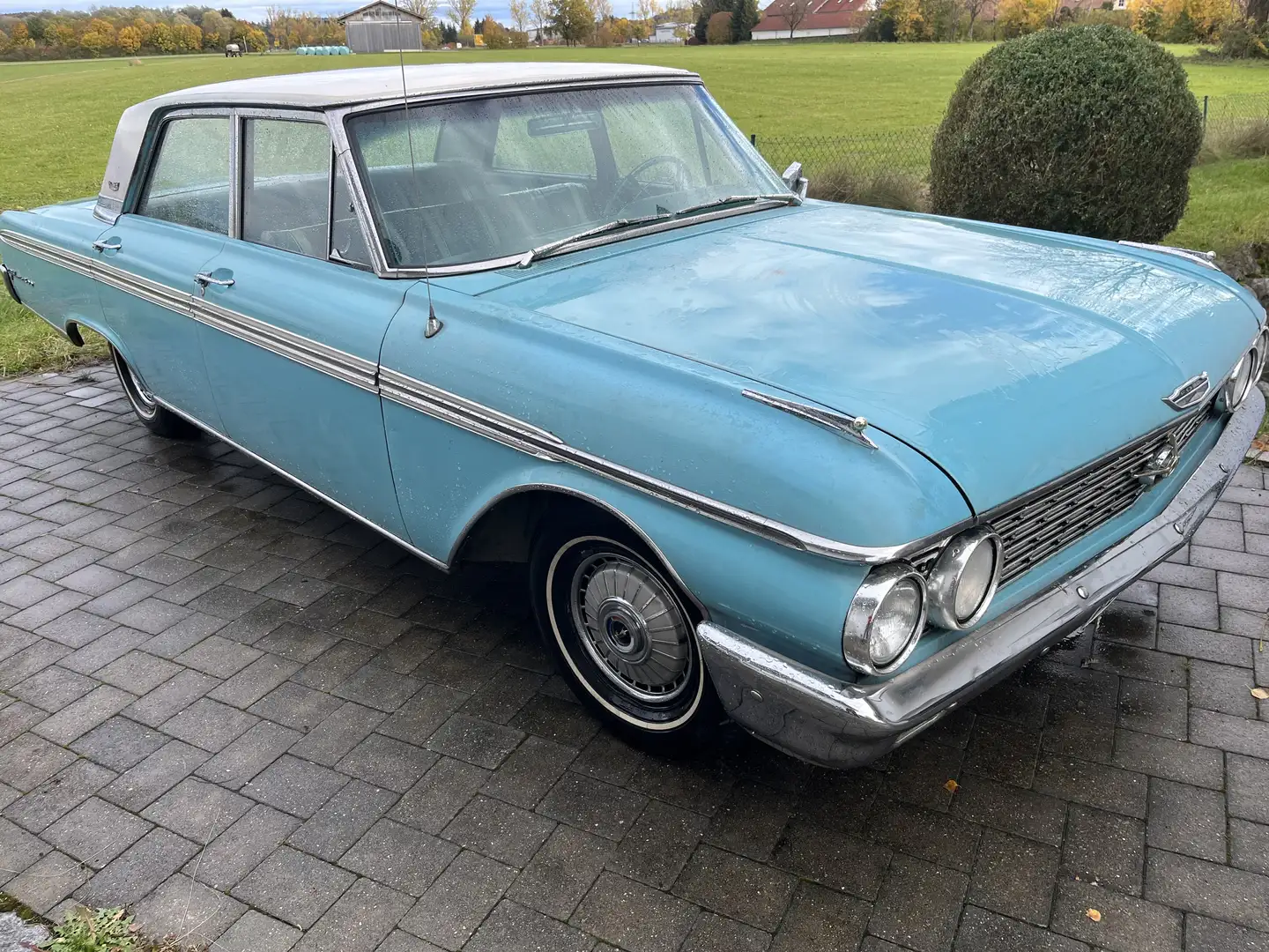 Ford Thunderbird Galaxie 500 4-doors Sedan Bj62 H-Zulassung Blau - 1