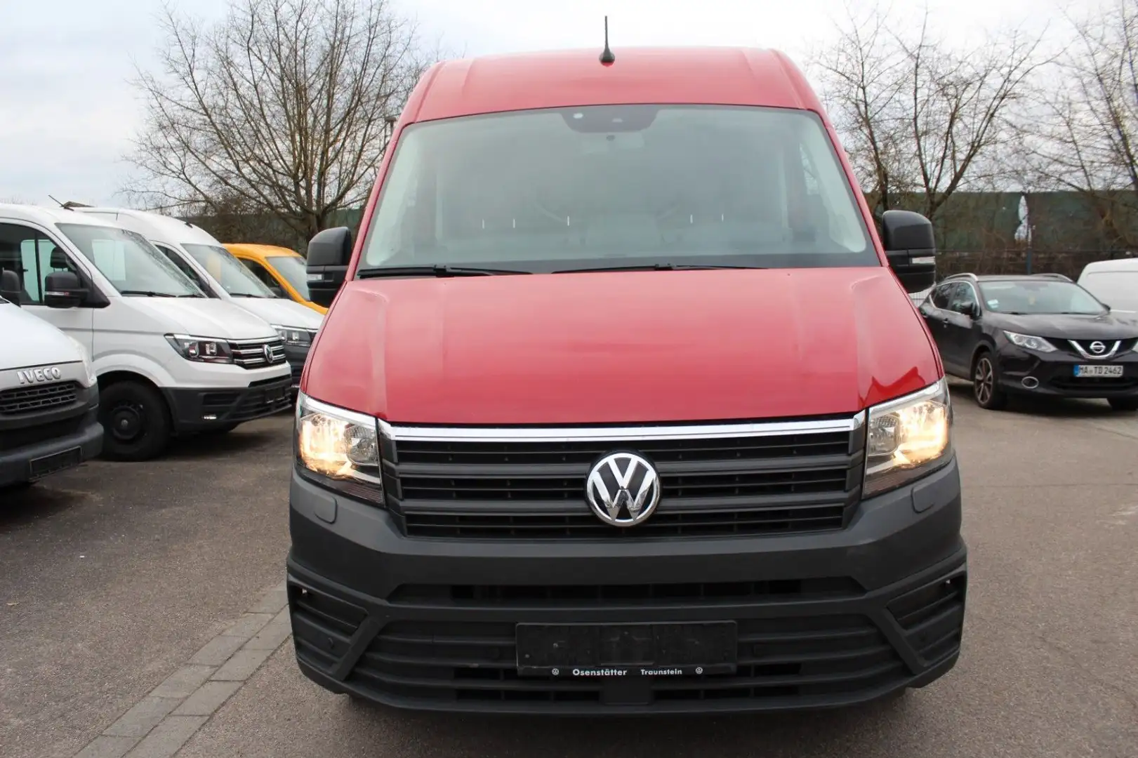 Volkswagen Crafter Kasten Kasten 35 mittellang Hochdach FWD Rouge - 2