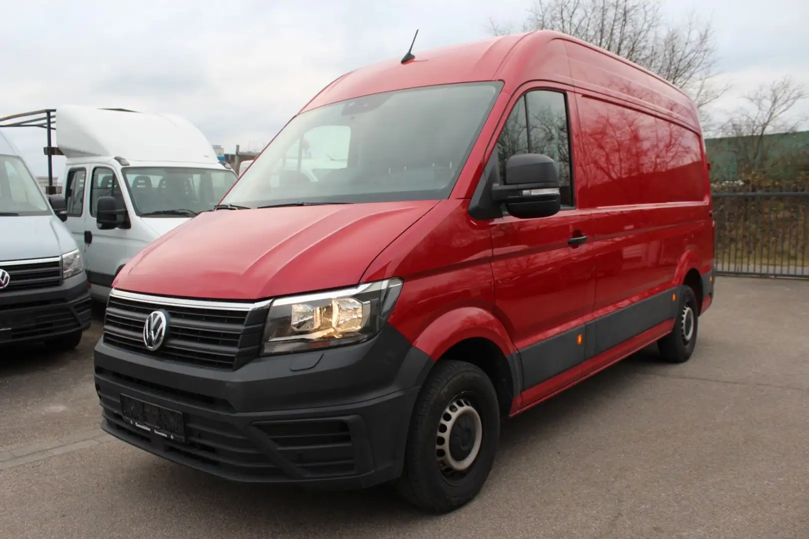 Volkswagen Crafter Kasten Kasten 35 mittellang Hochdach FWD Rouge - 1