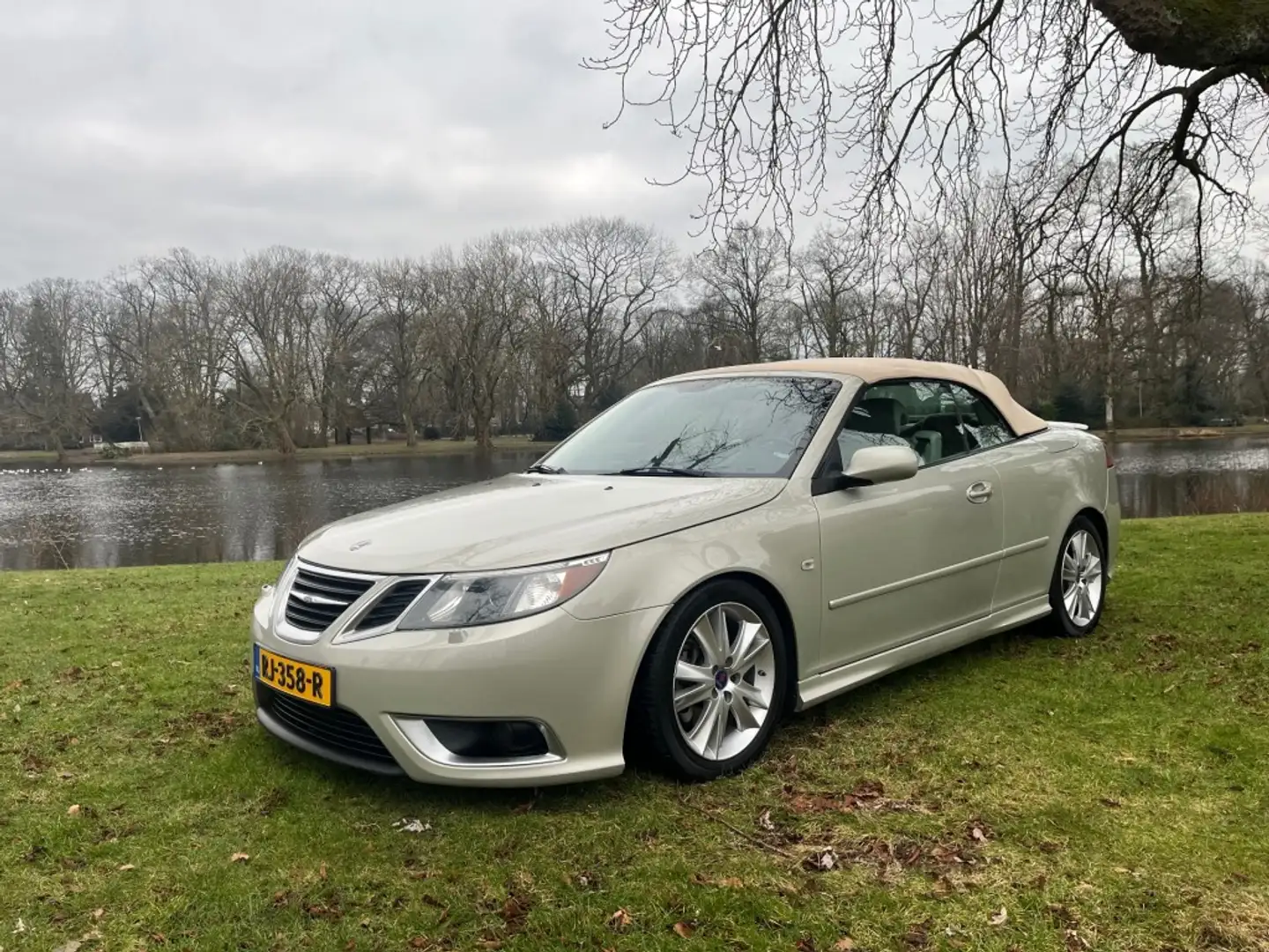 Saab 9-3 2.8 T V6 AERO Groen - 1
