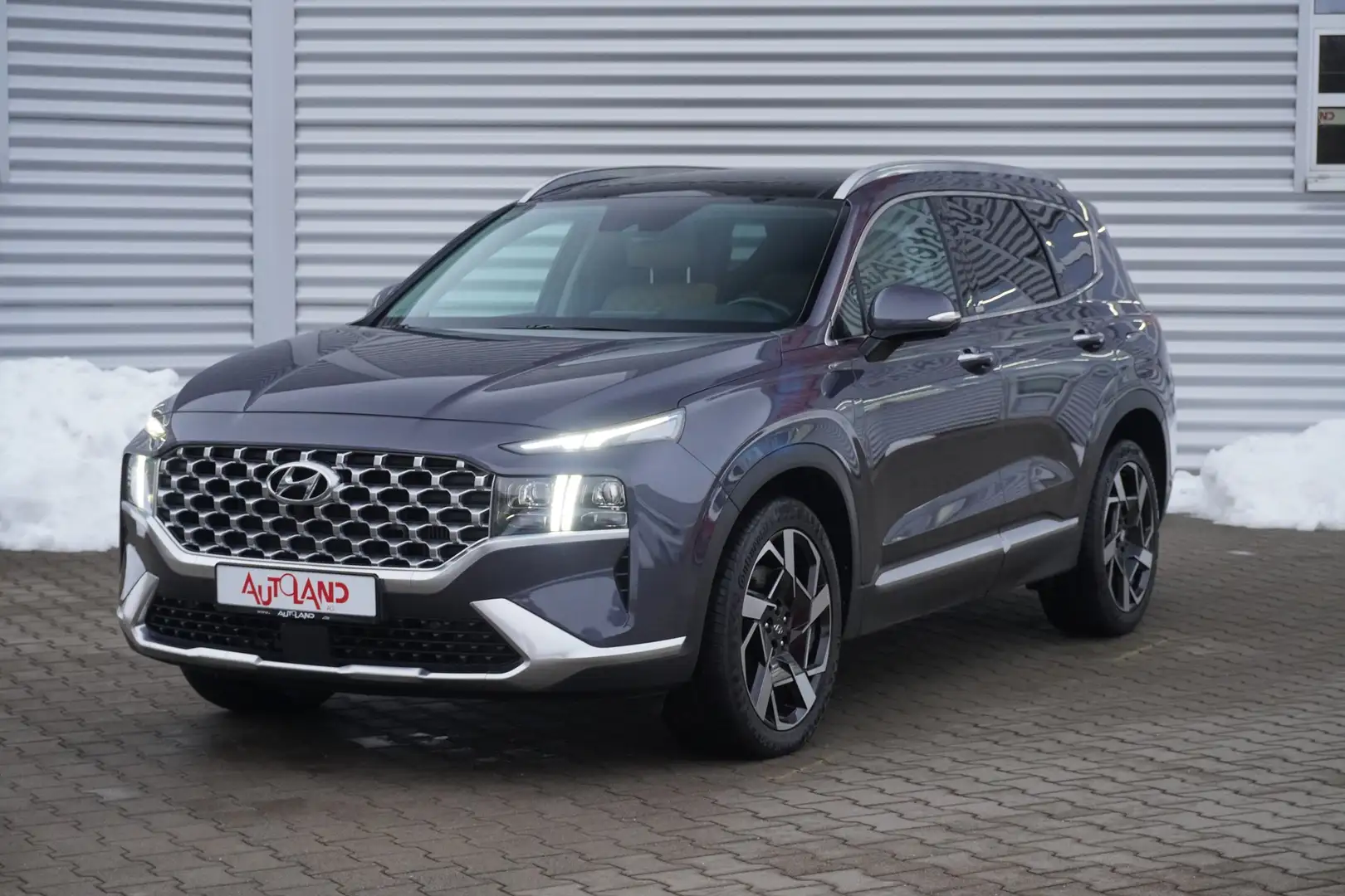 Hyundai SANTA FE 2.2 CRDi Prime 4WD LED Navi AWD 360° Blau - 2