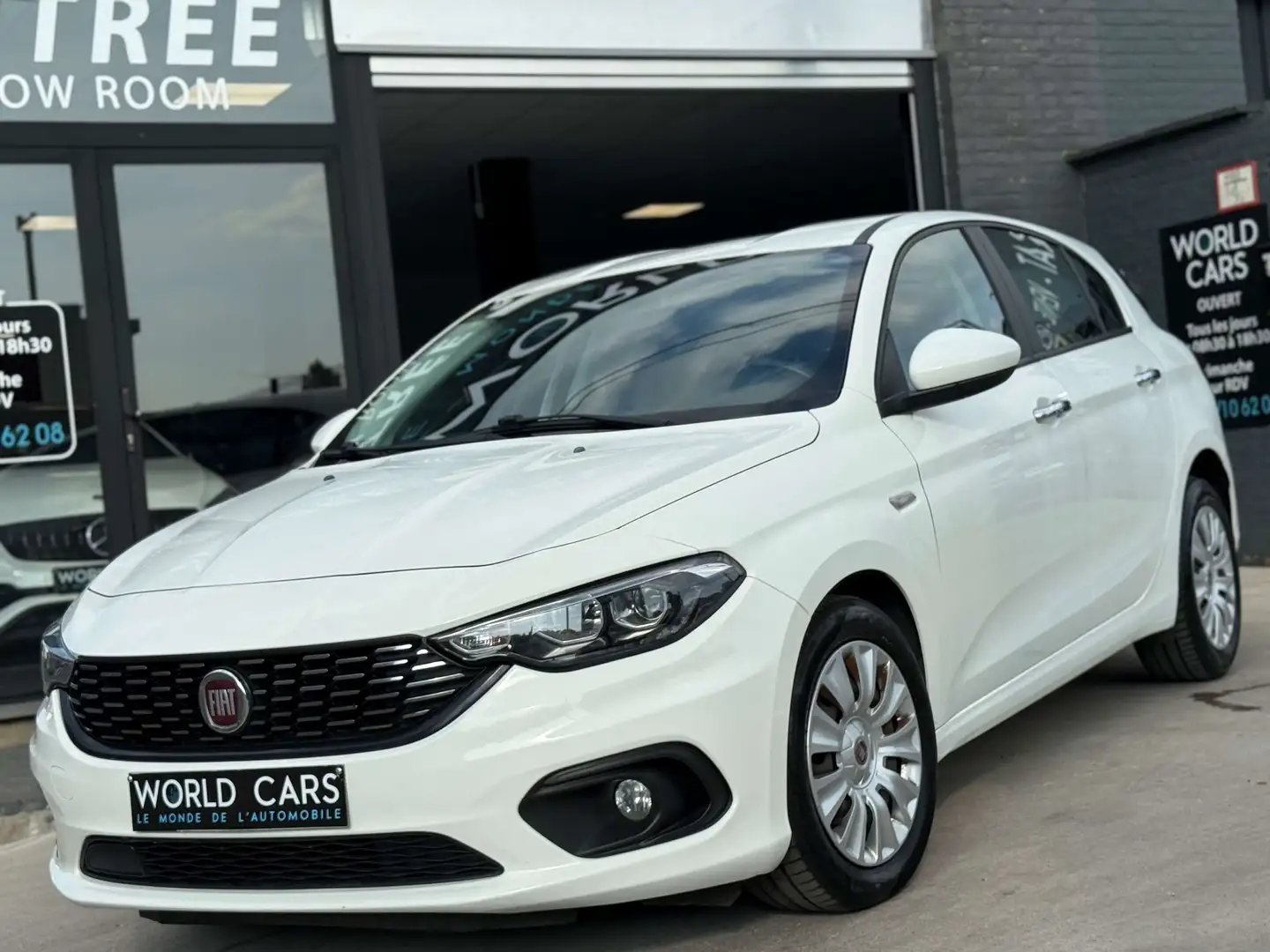 Fiat Tipo 1.4i AIRCO/ CRUISE/ NAVI/ GARANTIE 12MOIS Blanc - 1