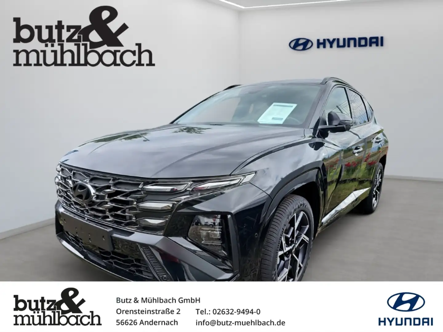 Hyundai TUCSON N Line Mild-Hybrid 2WD 1.6 T-GDI EU6e Schwarz - 1