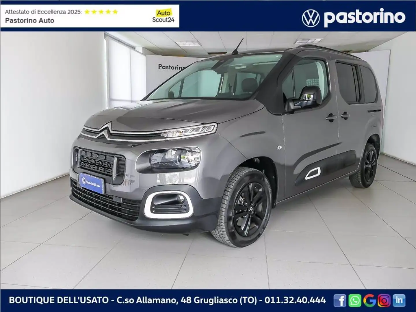 Citroen Berlingo 1.5 COMBI 102CV Šedá - 1