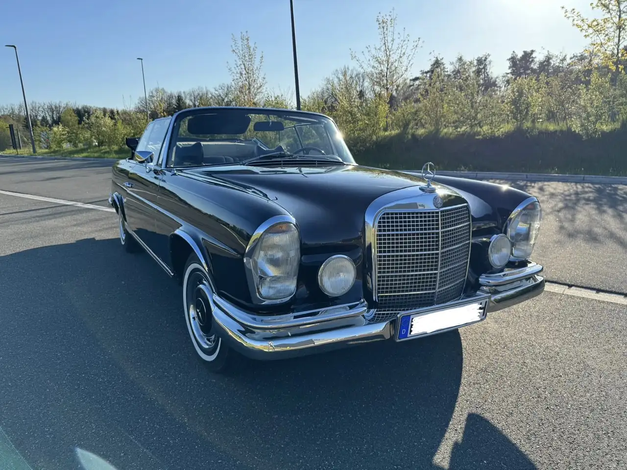 Mercedes-Benz 280 SE W111 Werks-Cabriolet 1969 Matching Numbers, foto 5