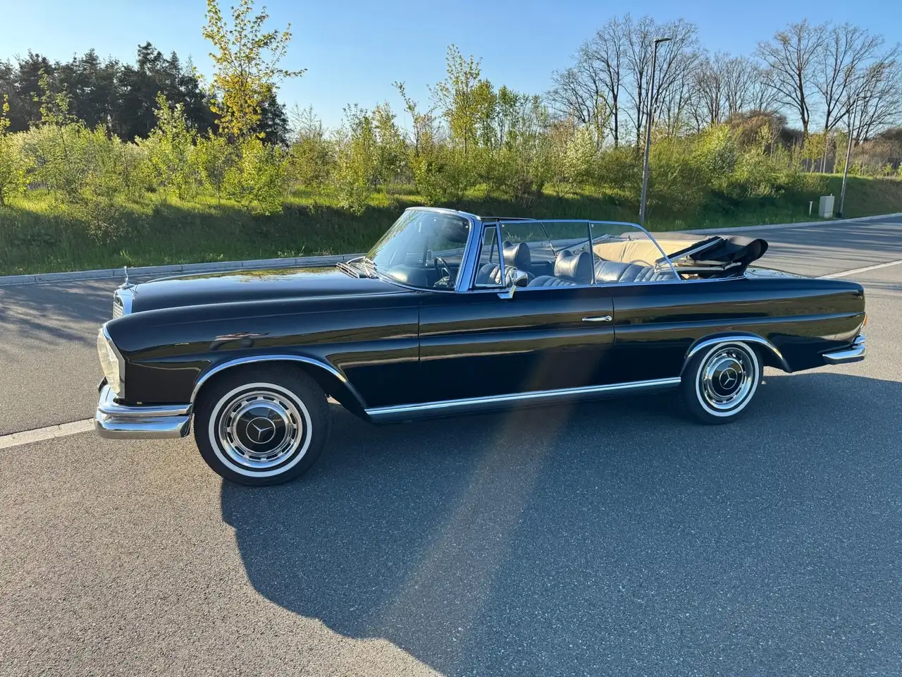 Mercedes-Benz 280 SE W111 Werks-Cabriolet 1969 Matching Numbers, foto 8