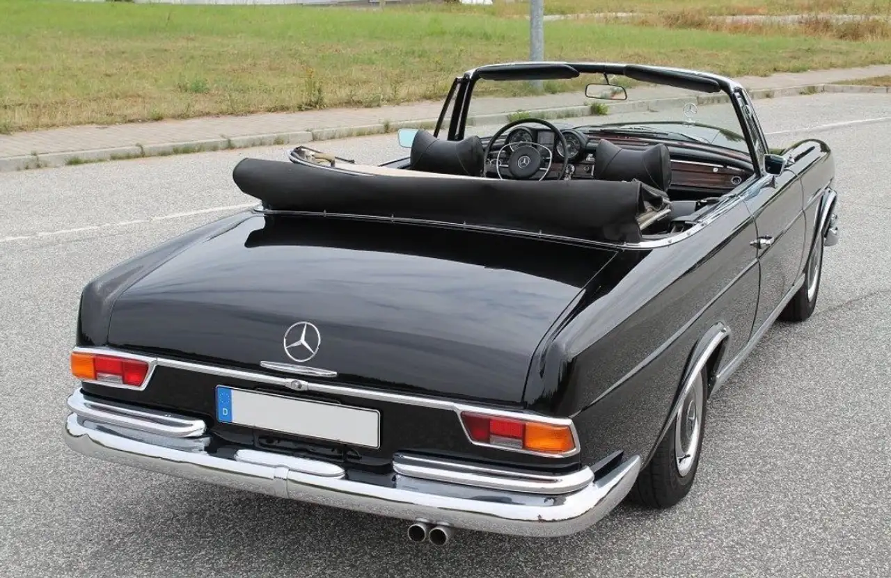 Mercedes-Benz 280 SE W111 Werks-Cabriolet 1969 Matching Numbers, foto 11