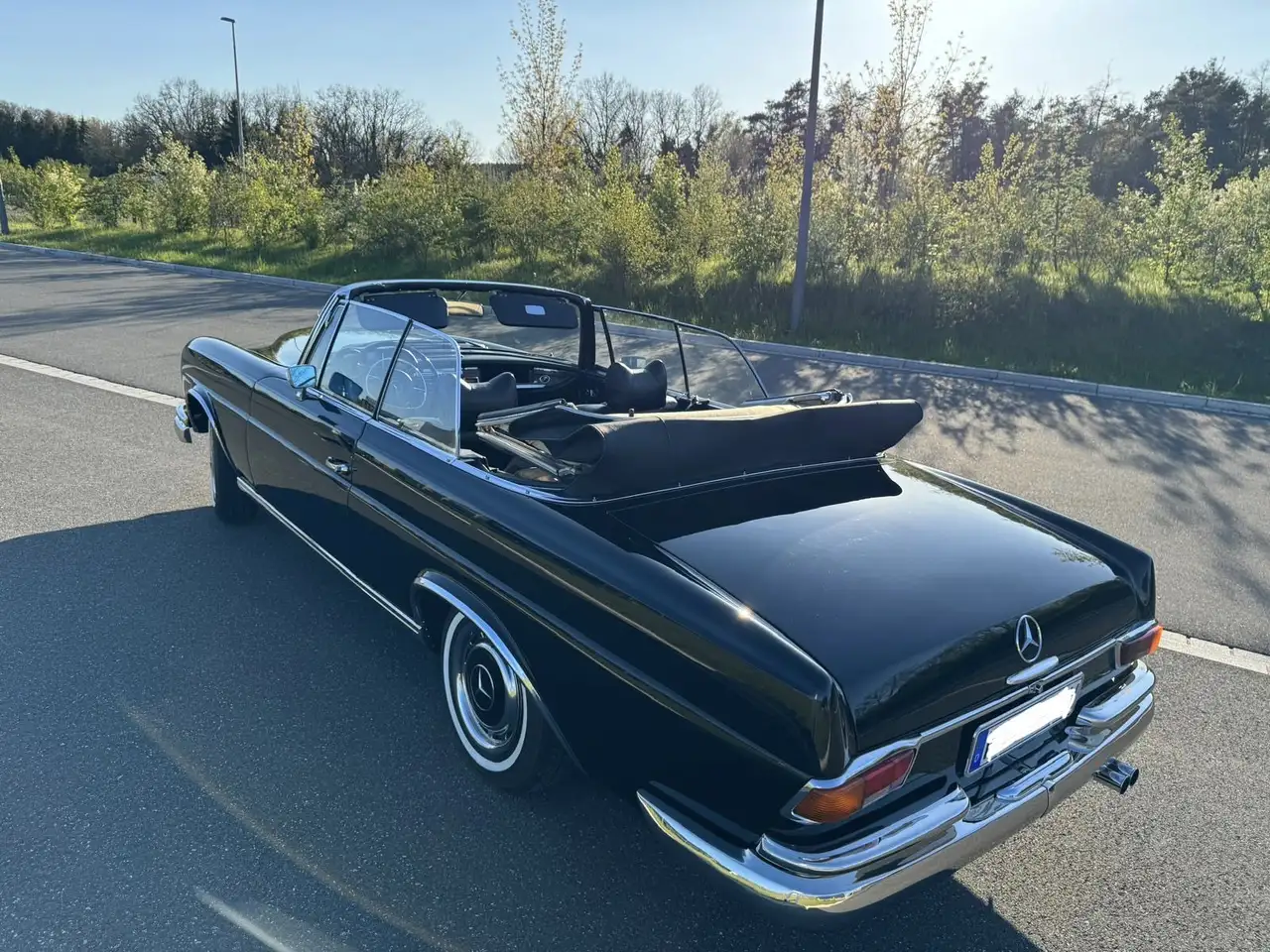 Mercedes-Benz 280 SE W111 Werks-Cabriolet 1969 Matching Numbers, foto 6