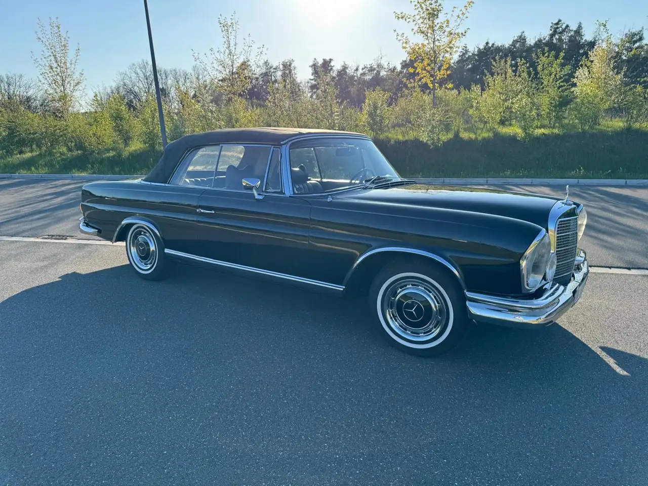 Mercedes-Benz 280 SE W111 Werks-Cabriolet 1969 Matching Numbers, foto 2