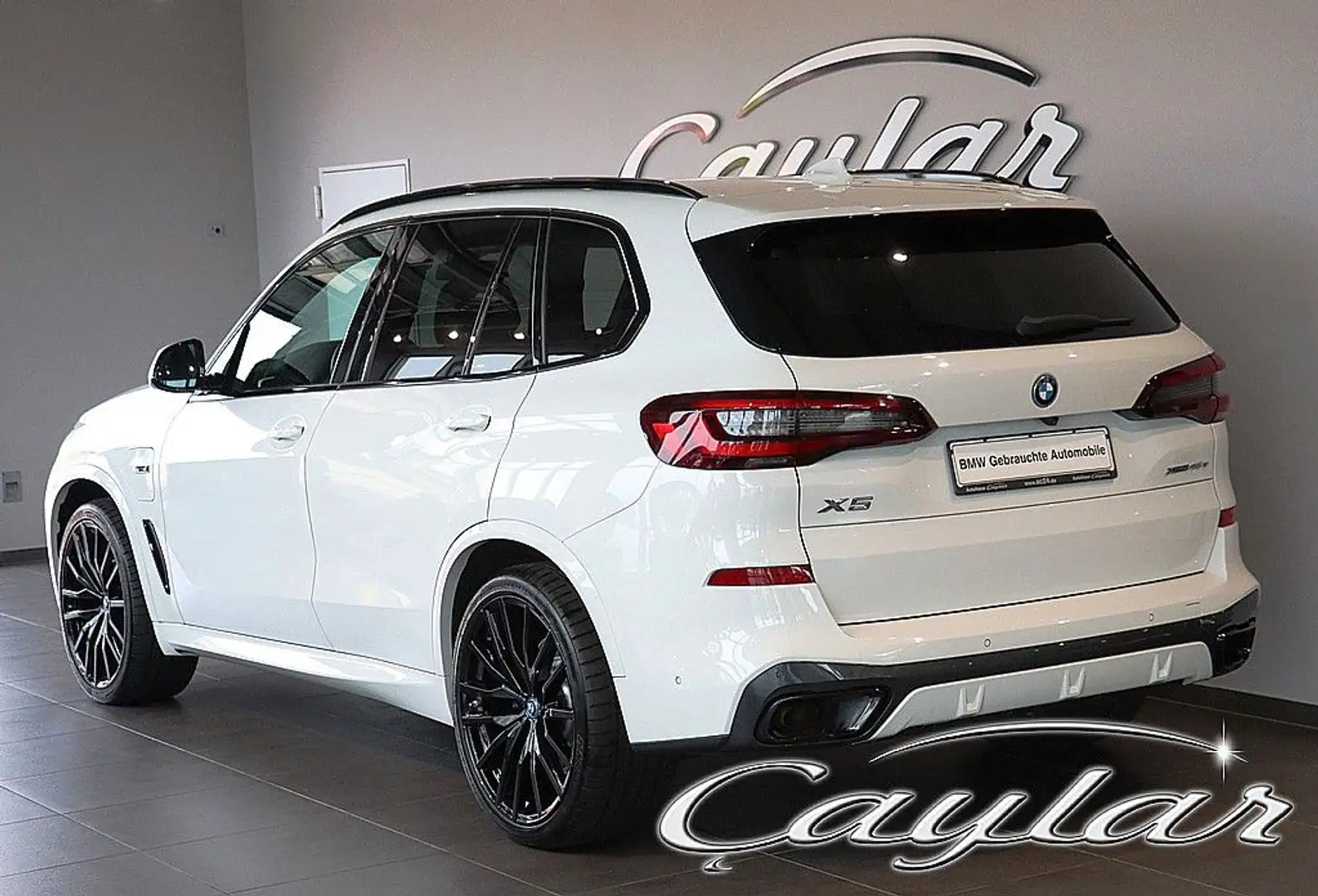 BMW X5 45e KOMFORTSITZE INTEGRALLENKUNG LASER 22" Weiß - 2