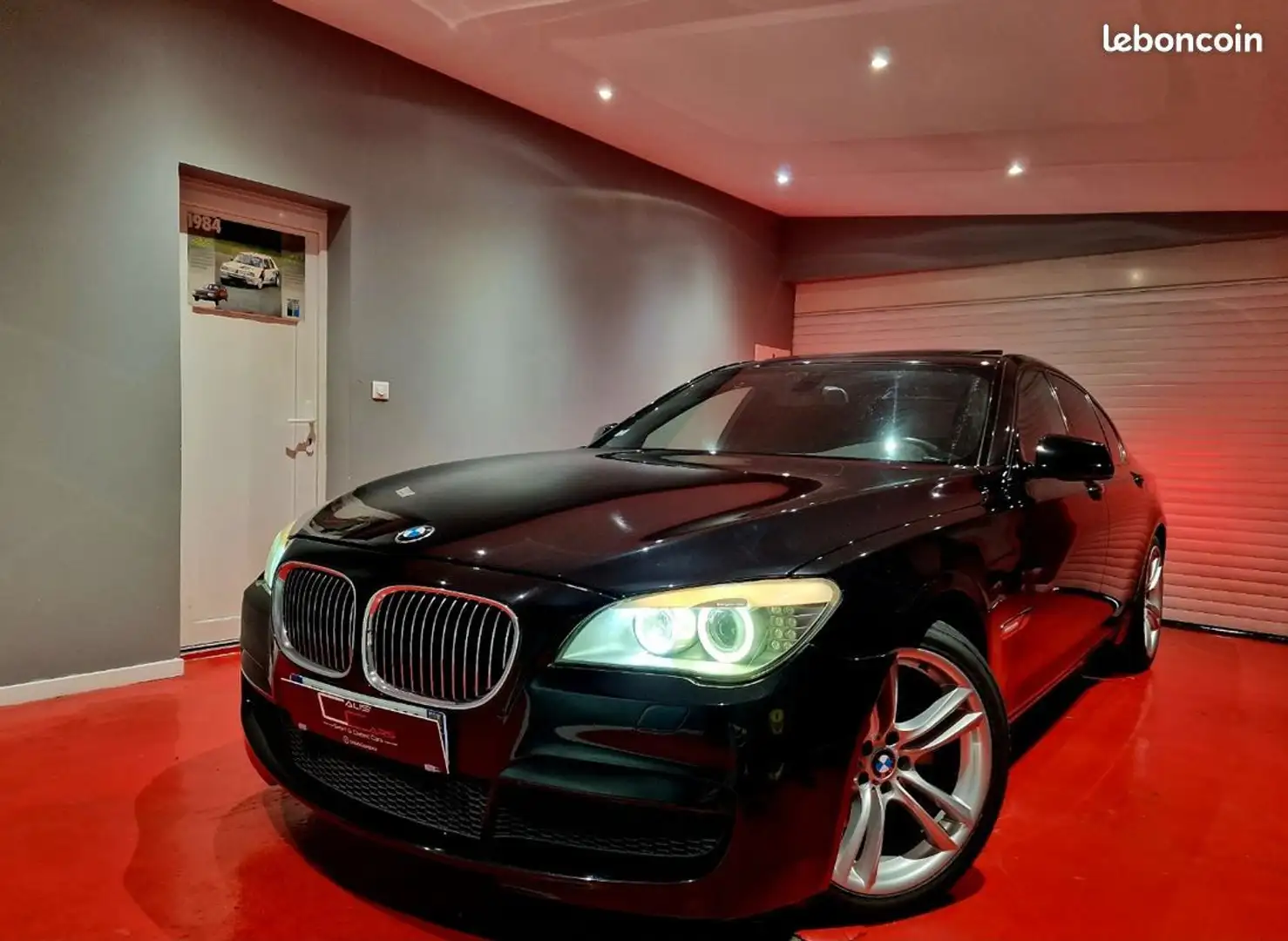 BMW 740 740I LONG 3.0 BI-TURBO 326 CH Pack MSPORT Première Noir - 1