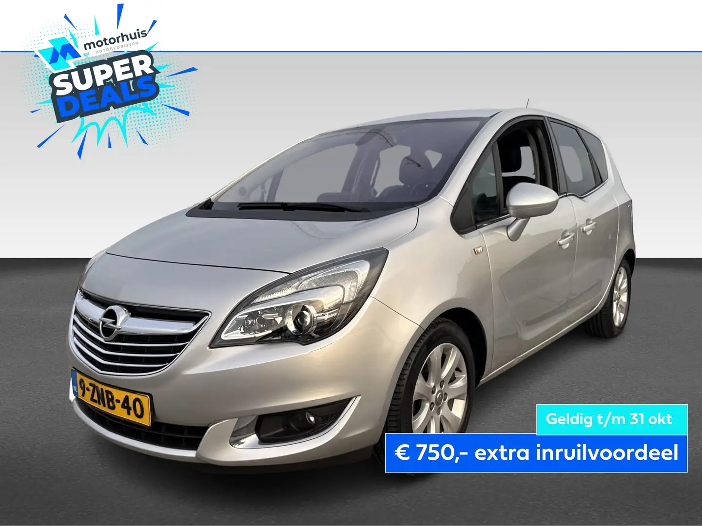 Opel Meriva 1.4 Turbo Start/Stop 140pk Cosmo Gris - 1