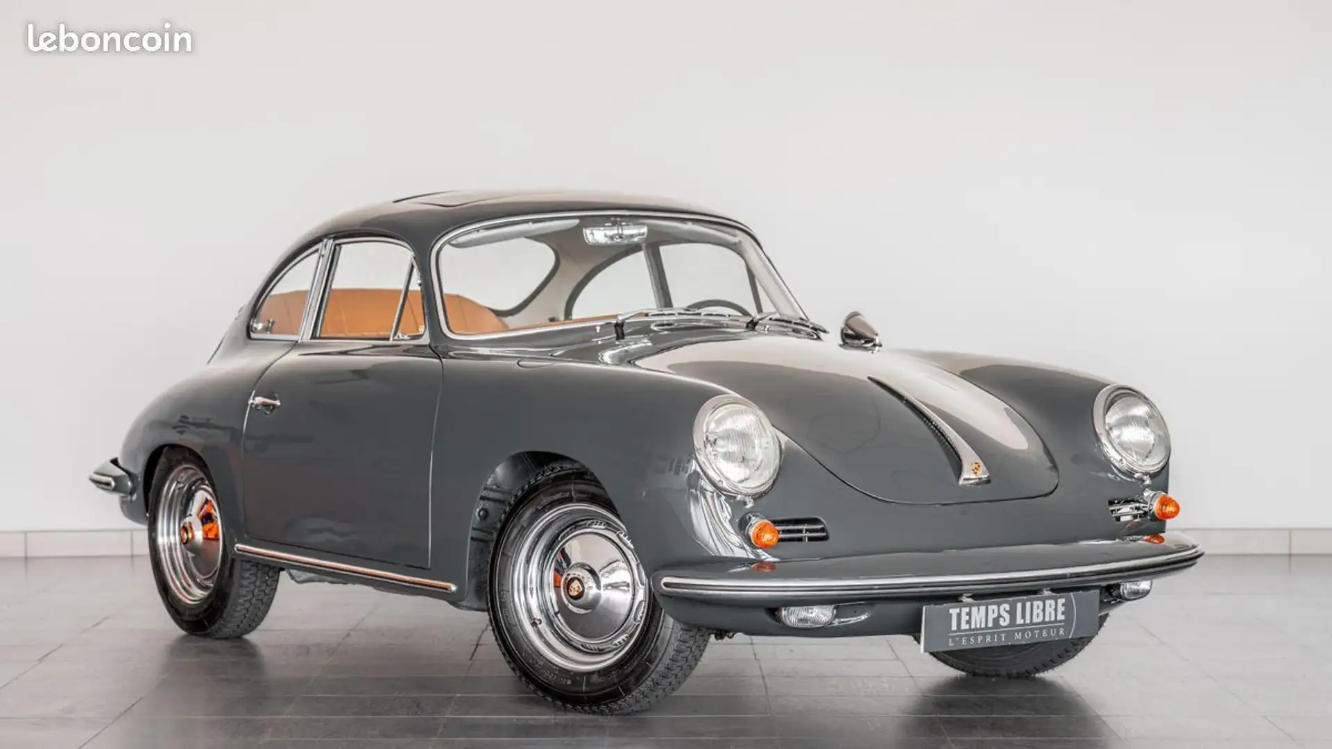 Porsche 356 356B 1600 super 90 Gris - 2