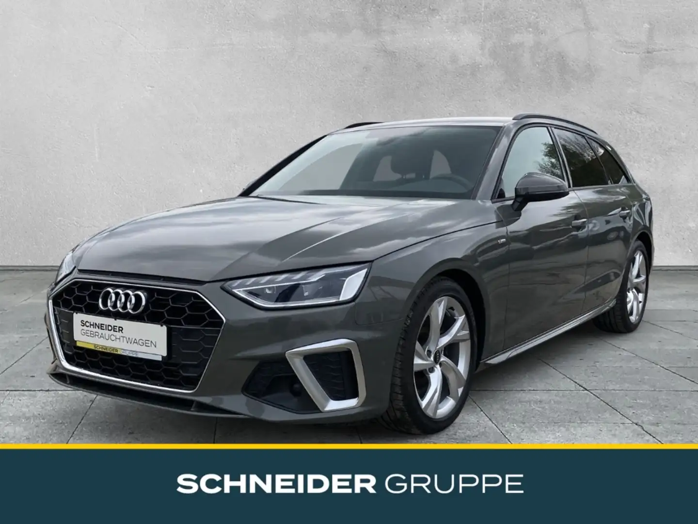 Audi A4 AVANT 35 TFSI LINE S line +LED+AHK+NAV+ACC+KAMERA+ Grau - 1