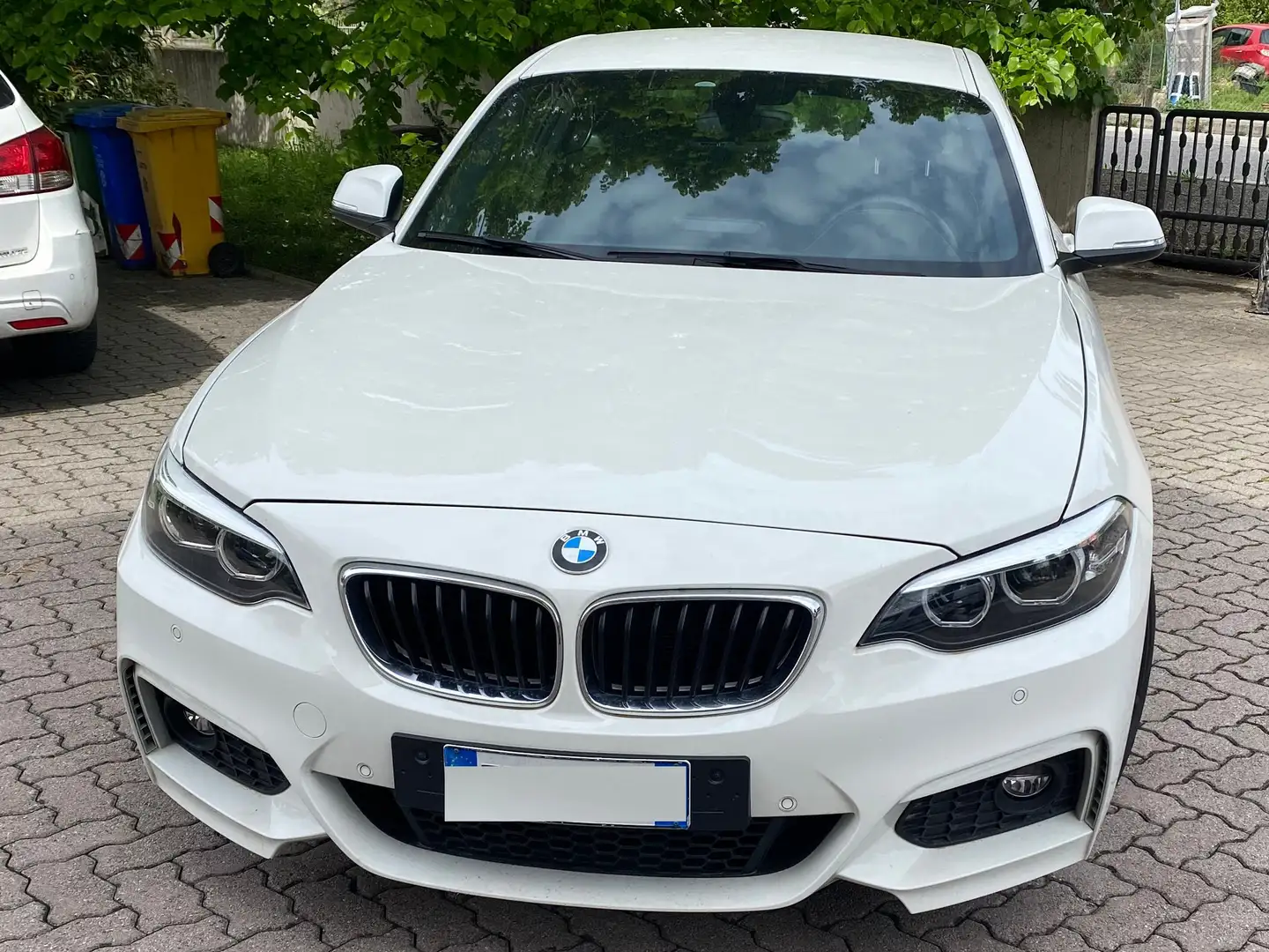 BMW 220 220d Coupe Msport 190cv auto my18 Bianco - 1