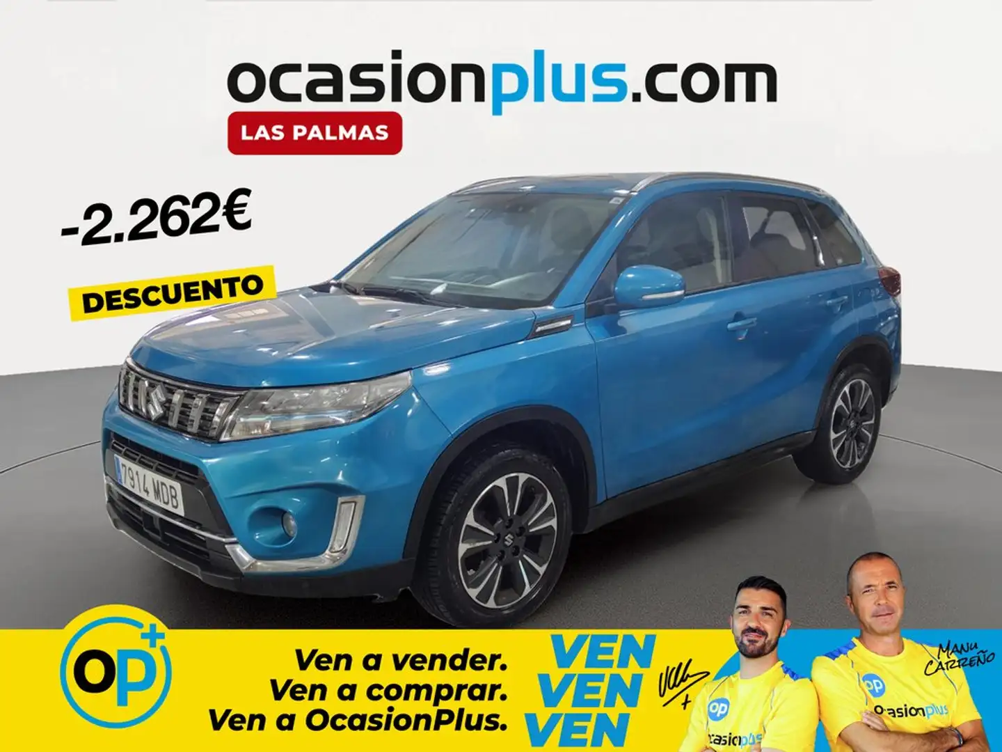 Suzuki Vitara 1.4T GLX Mild Hybrid Azul - 1
