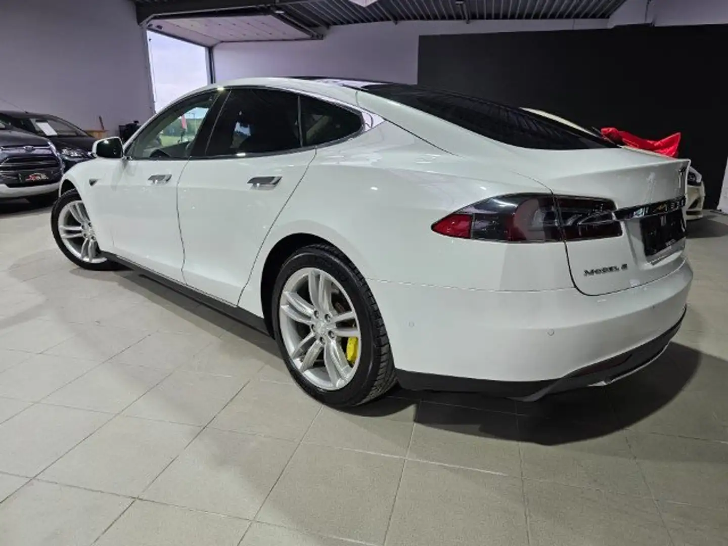 Tesla Model S 85 kWh - NEW BATTERY -- + 3 YEARS WARRANTY Blanc - 2