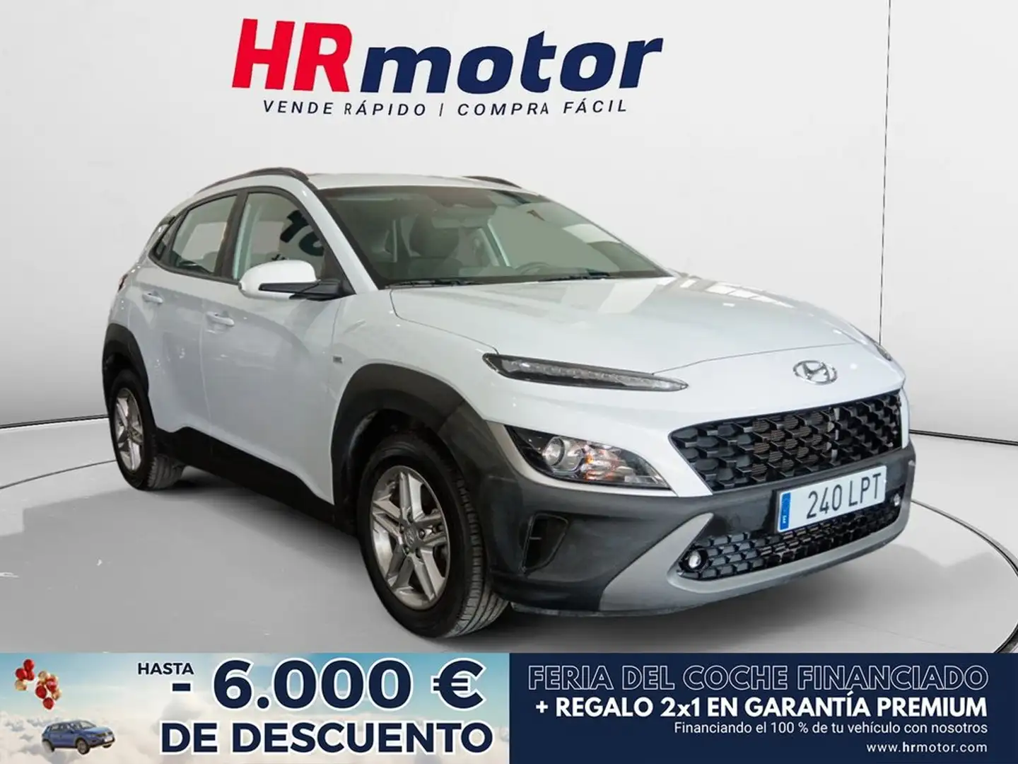 Hyundai KONA Maxx Mild-Hybrid 2WD Blanc - 1