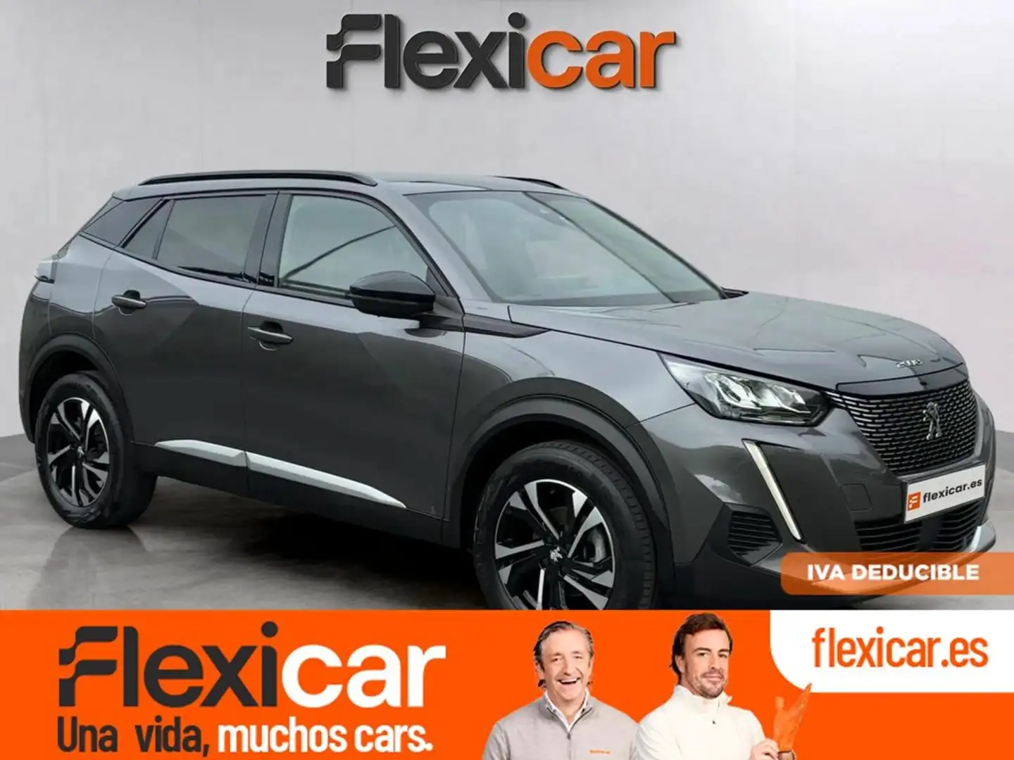 Peugeot 2008 1.2 PureTech S&S Active Pack 100 Gris - 1