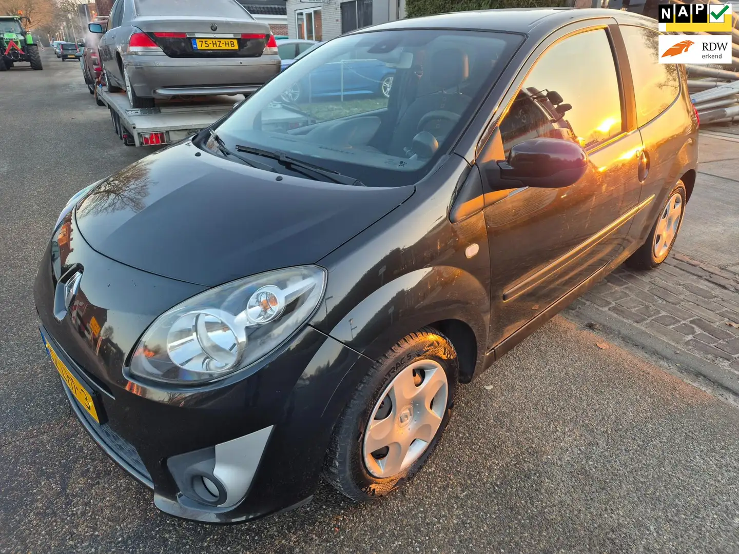 Renault Twingo 1.2-16V Dynamique cruise control NIEUWE APK! Schwarz - 1