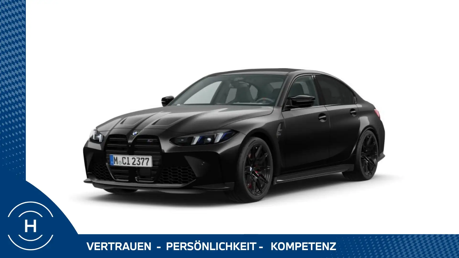 BMW M3 Competition M xDrive *Carbon Schalensitze* Schwarz - 1
