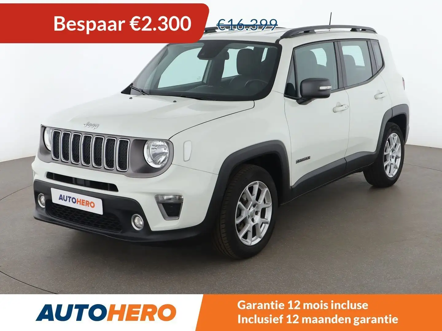 Jeep Renegade 1.0 TGDi Limited 4x2 Wit - 1